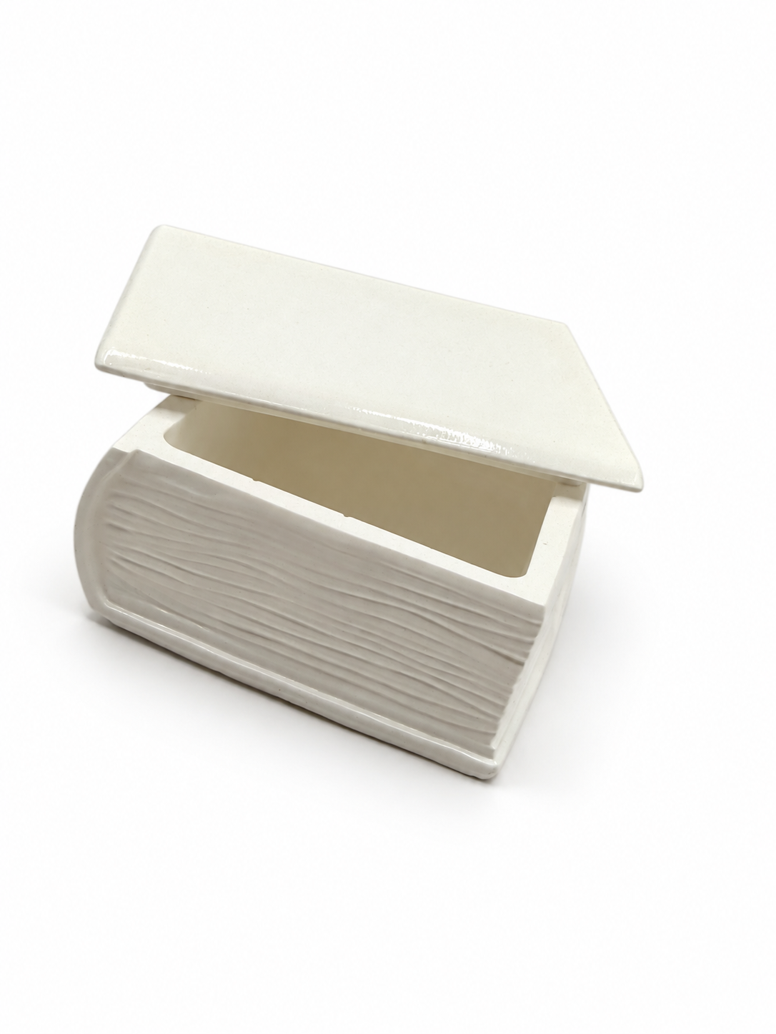 Cutie decorativă în formă de carte cu capac